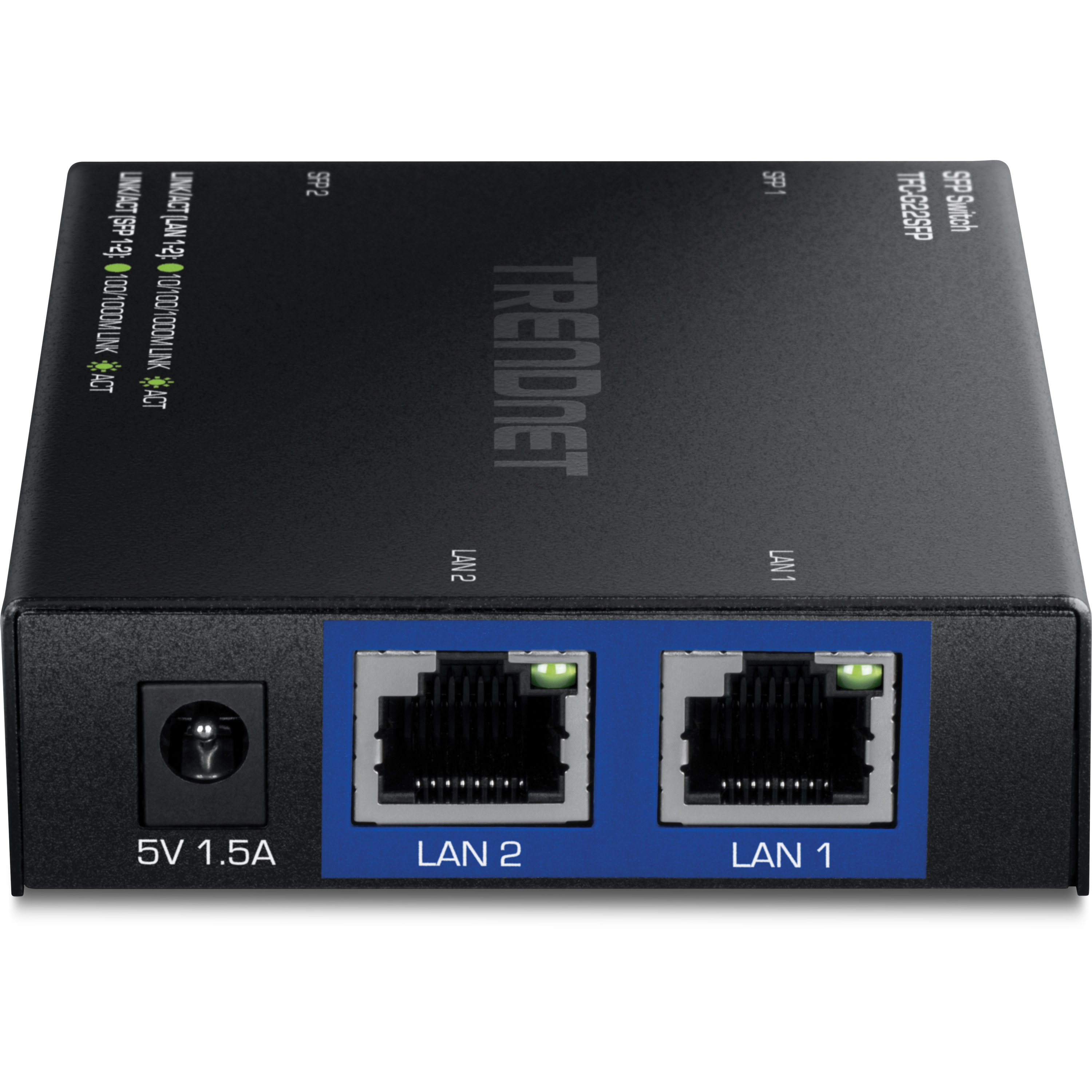 Trendnet - TFC-G22SFP - 4-Port Gigabit Switch with SFP Ports