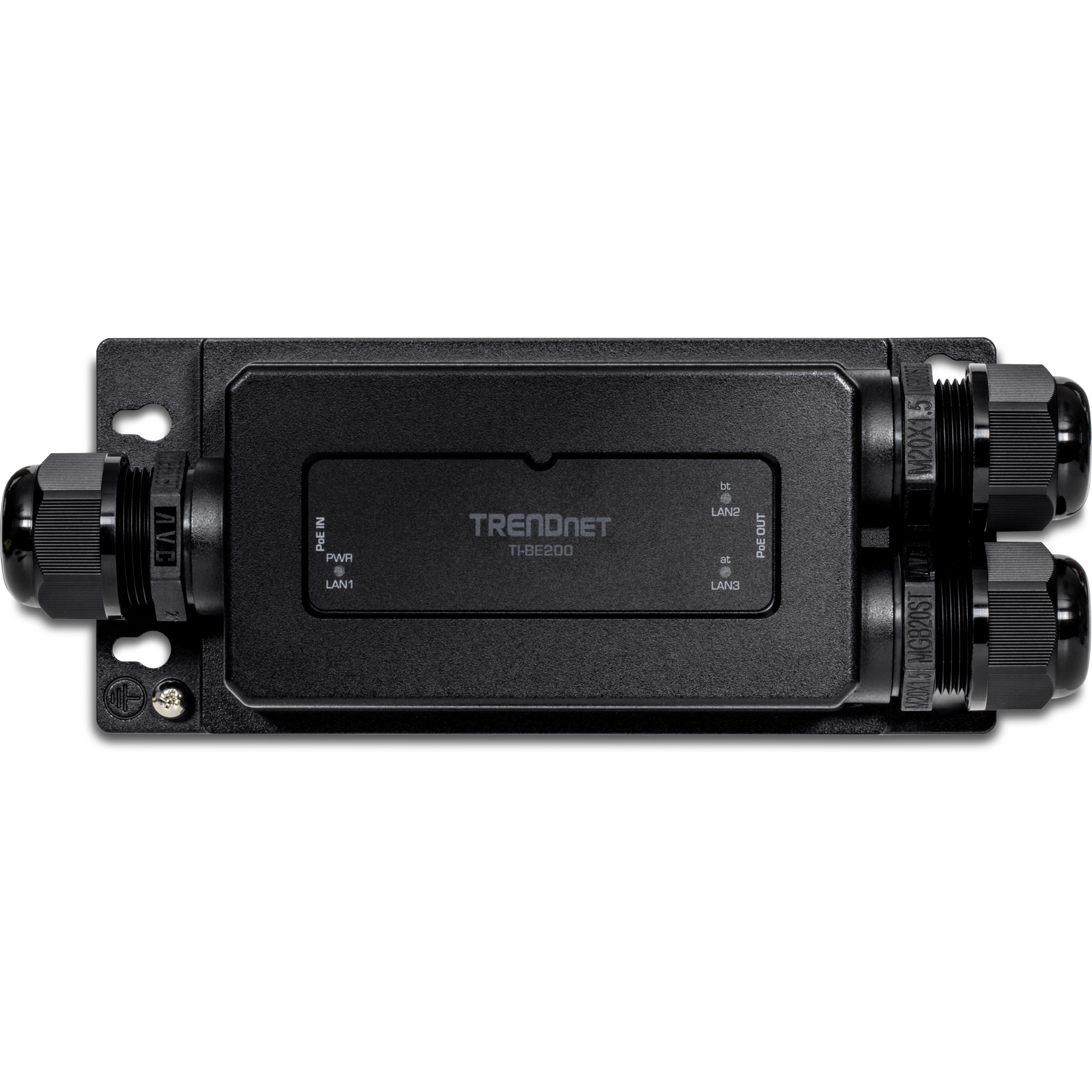 TRENDNET - TI-BE200 - 2-Port Industrial Outdoor Gigabit PoE++ Extender