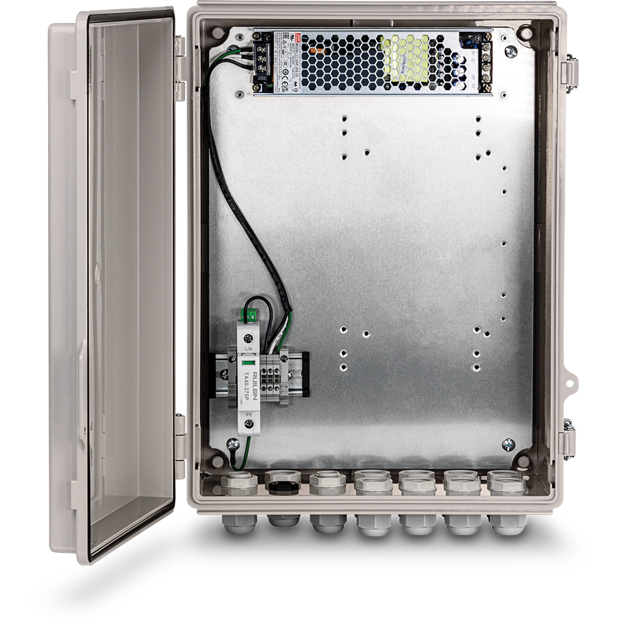 TRENDNET - TI-CA3K - Outdoor IP68 Weatherproof Enclosure with Power Supply