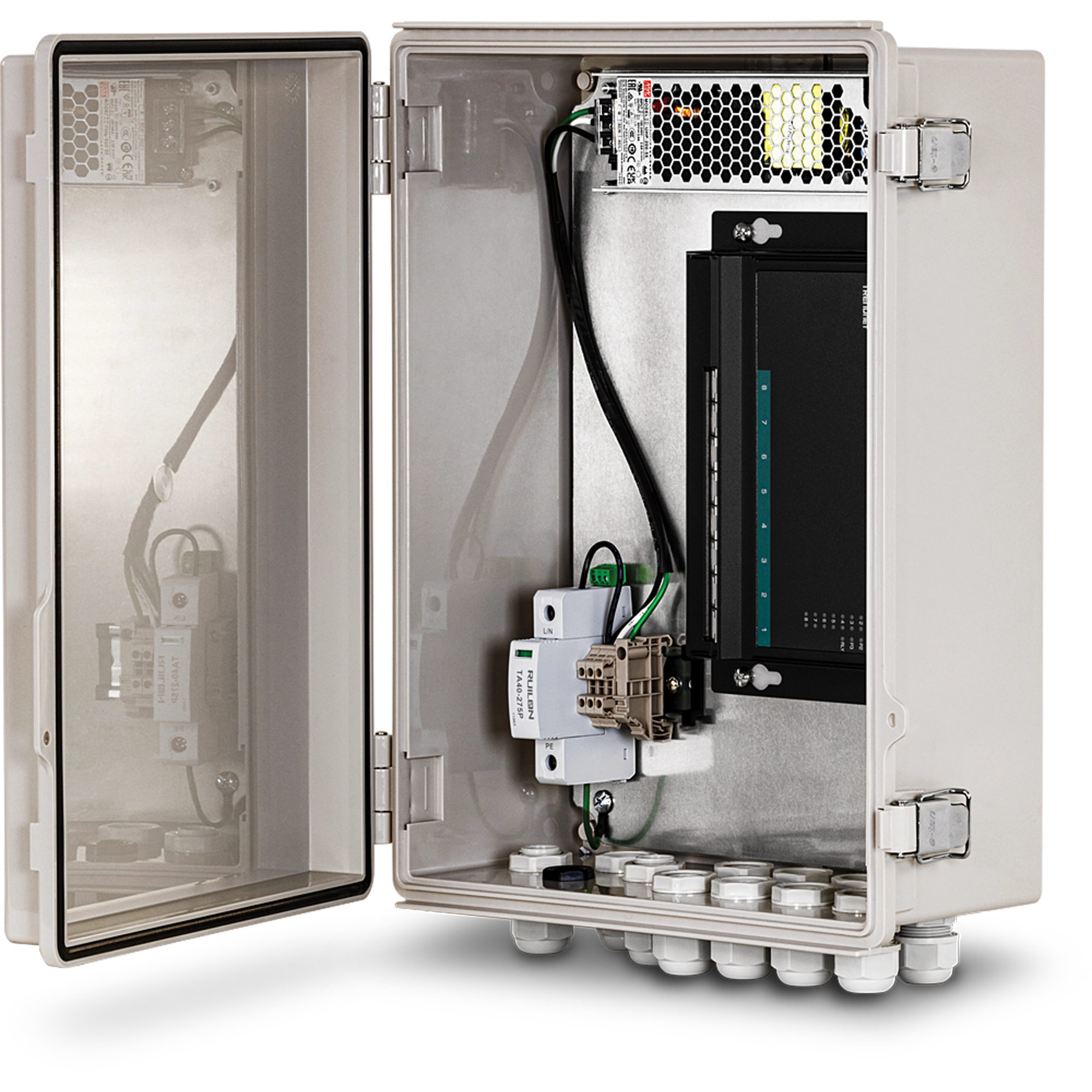 TRENDNET - TI-CA3K - Outdoor IP68 Weatherproof Enclosure with Power Supply