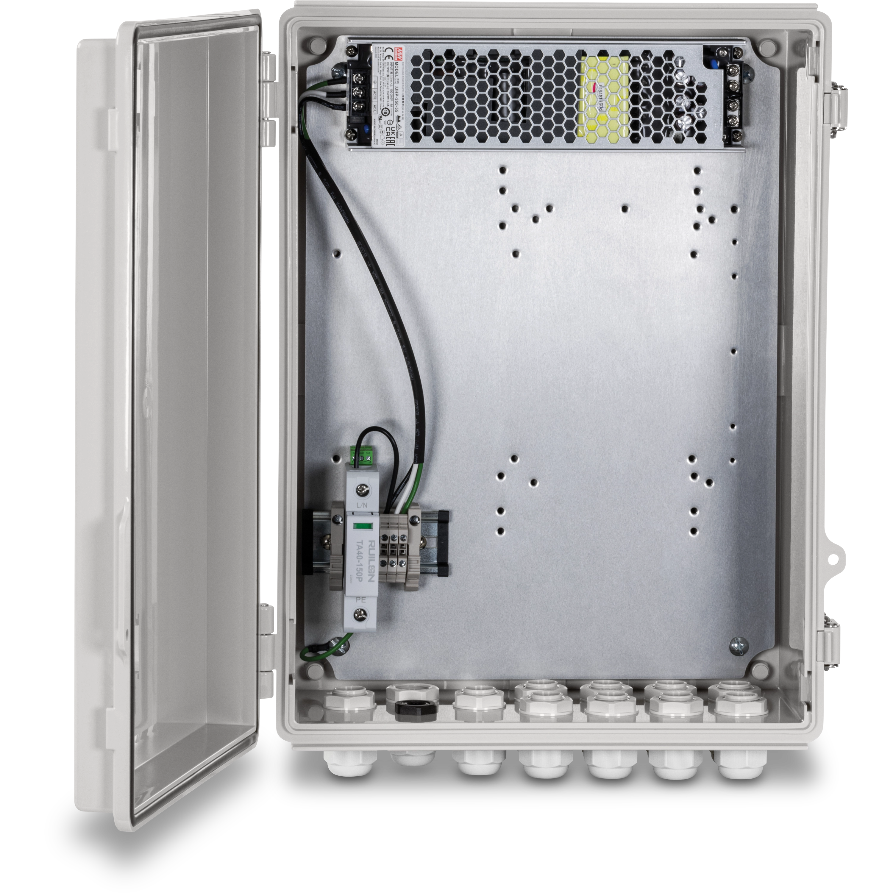 Trendnet - TI-CA4K - Outdoor IP68 Weatherproof Enclosure with 350W Power Supply