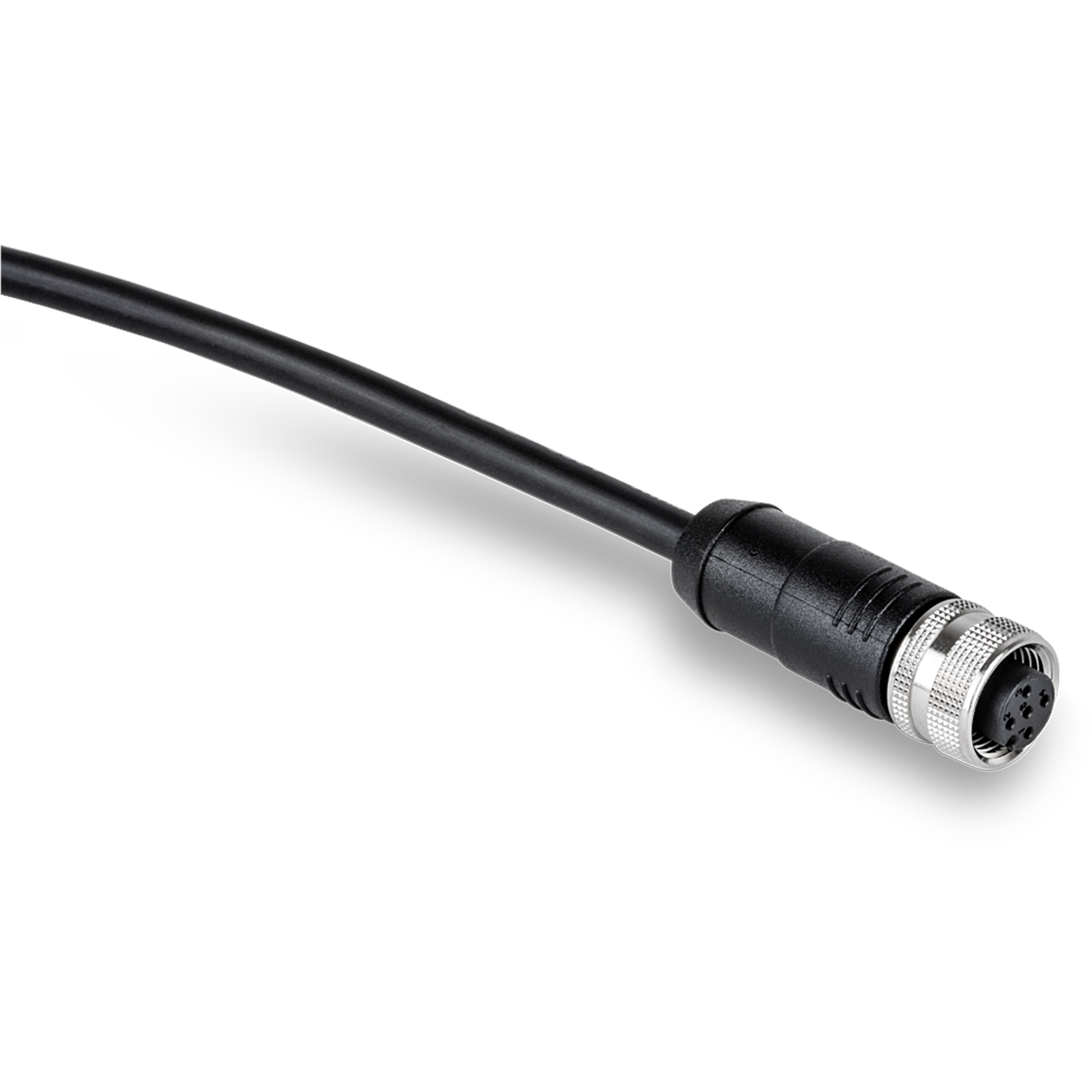 TRENDNET - TI-CP02 - Industrial M12 Female 5-Pin Connector Electrical Cable, 2m (6.5 ft.)
