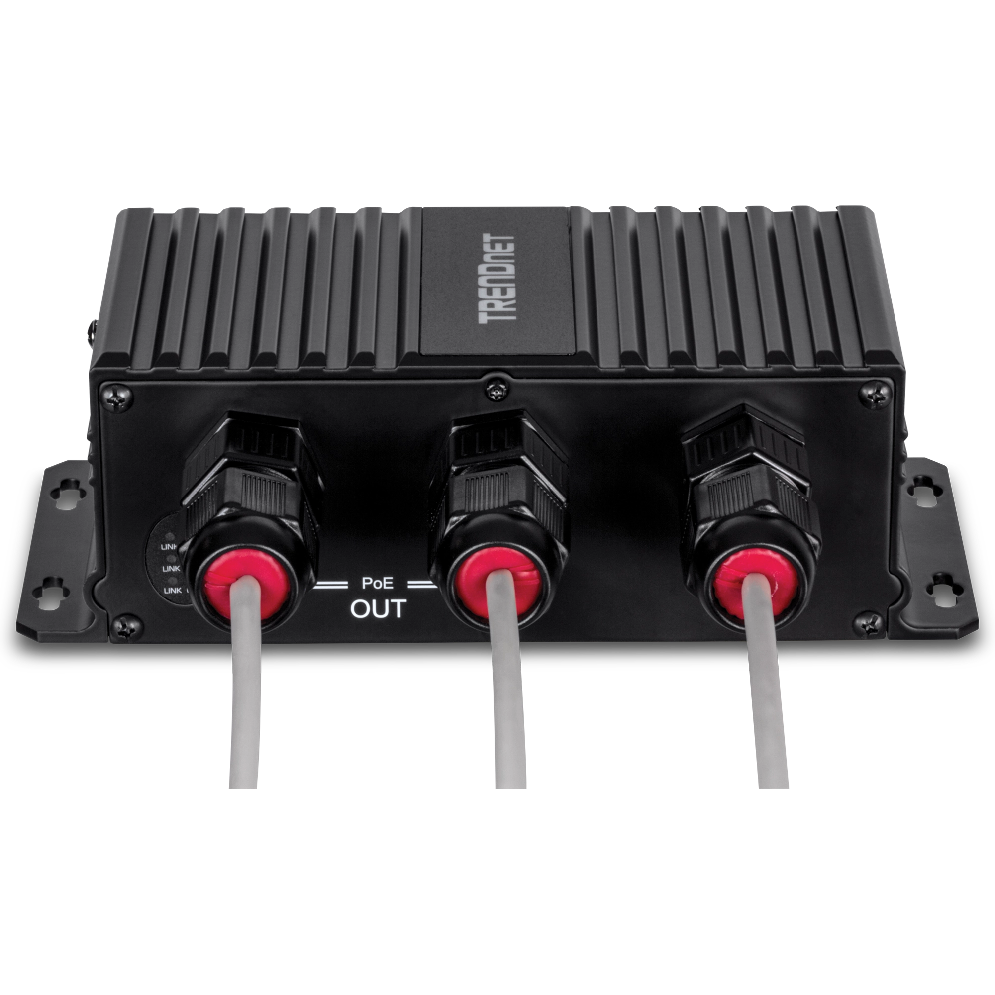 TRENDNET - TI-EU120 - 2-Port Industrial Outdoor Gigabit UPoE Extender