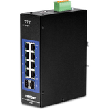 TRENDNET - TI-G102i - 10-Port Industrial Gigabit L2 Managed DIN-Rail Switch