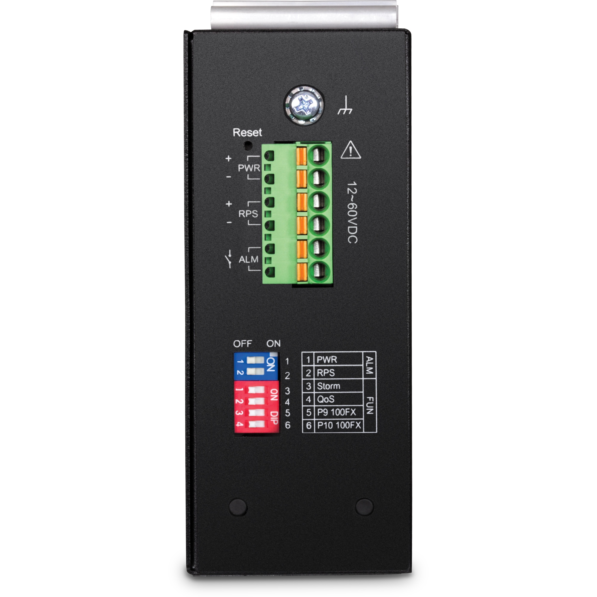 TRENDNET - TI-G102i - 10-Port Industrial Gigabit L2 Managed DIN-Rail Switch