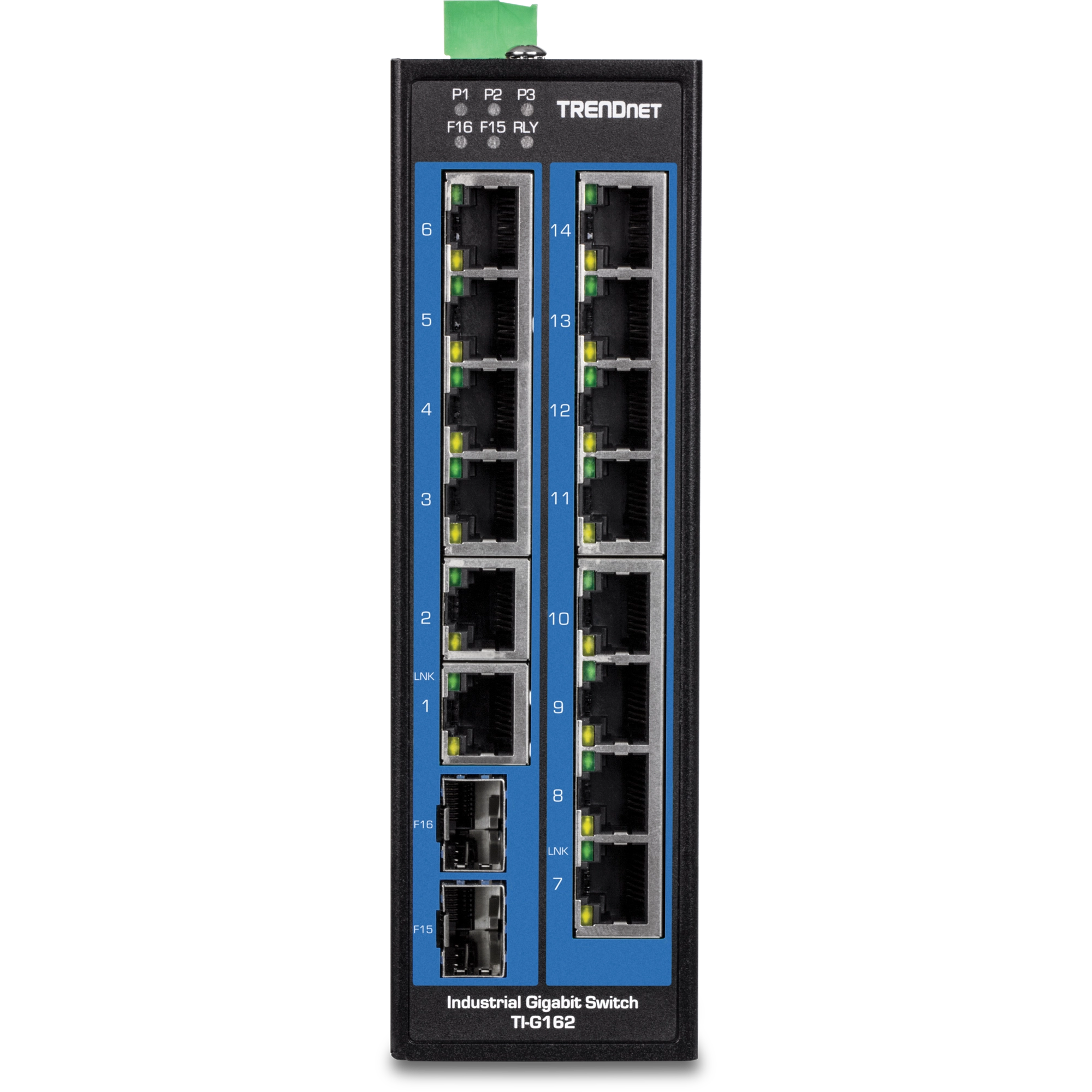 TRENDNET - TI-G162 - 16-Port Industrial Gigabit