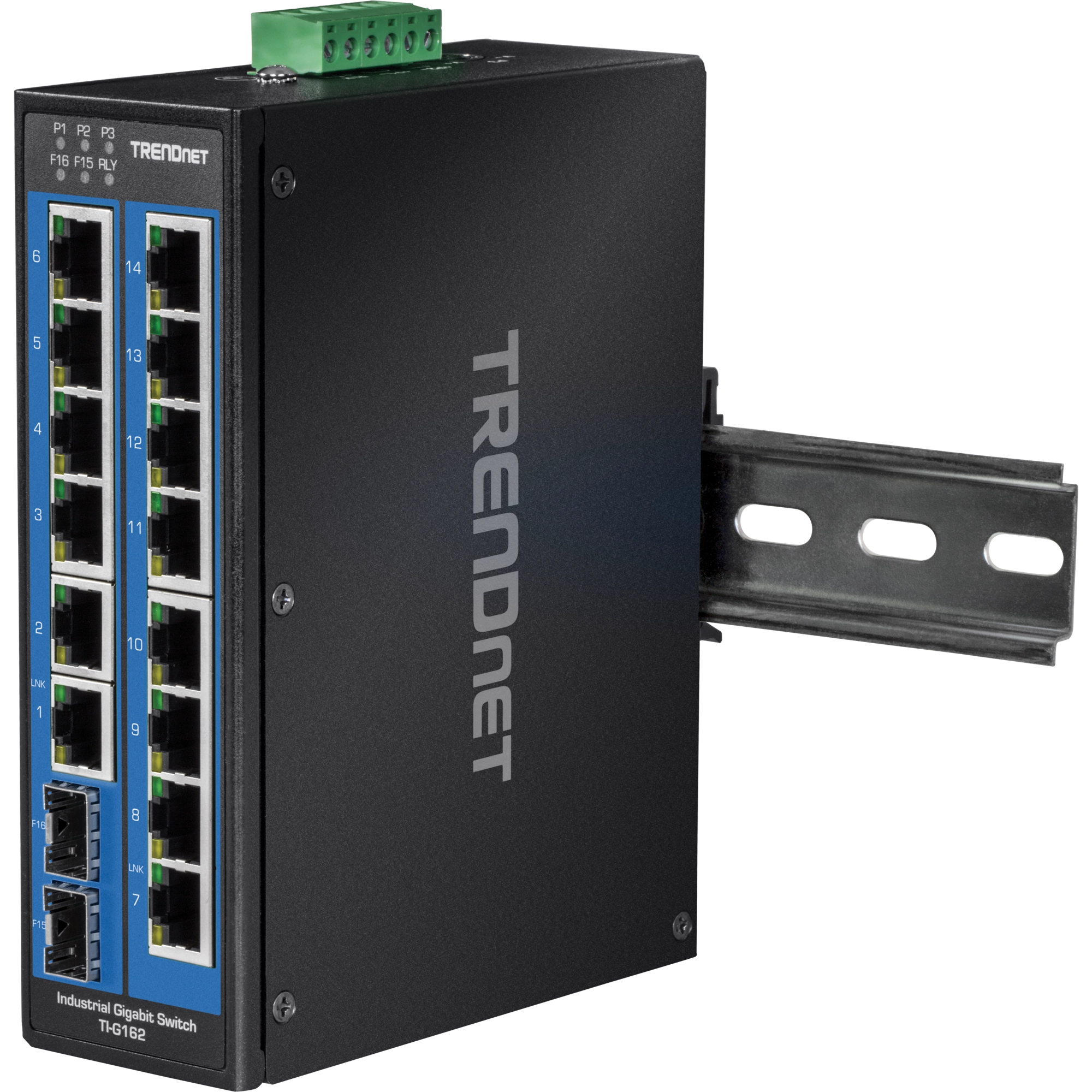 TRENDNET - TI-G162 - 16-Port Industrial Gigabit