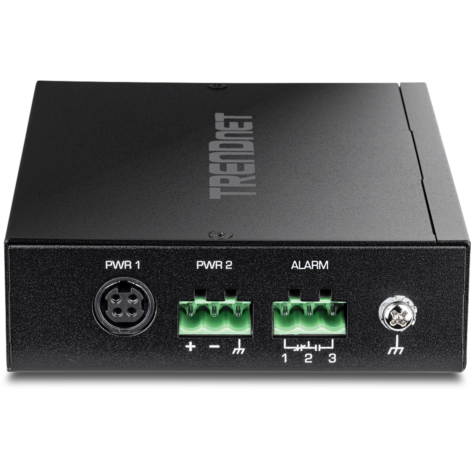 TRENDNET - TI-G50611 - 6-Port Industrial 2.5G DIN-Rail Switch with 10G Ports