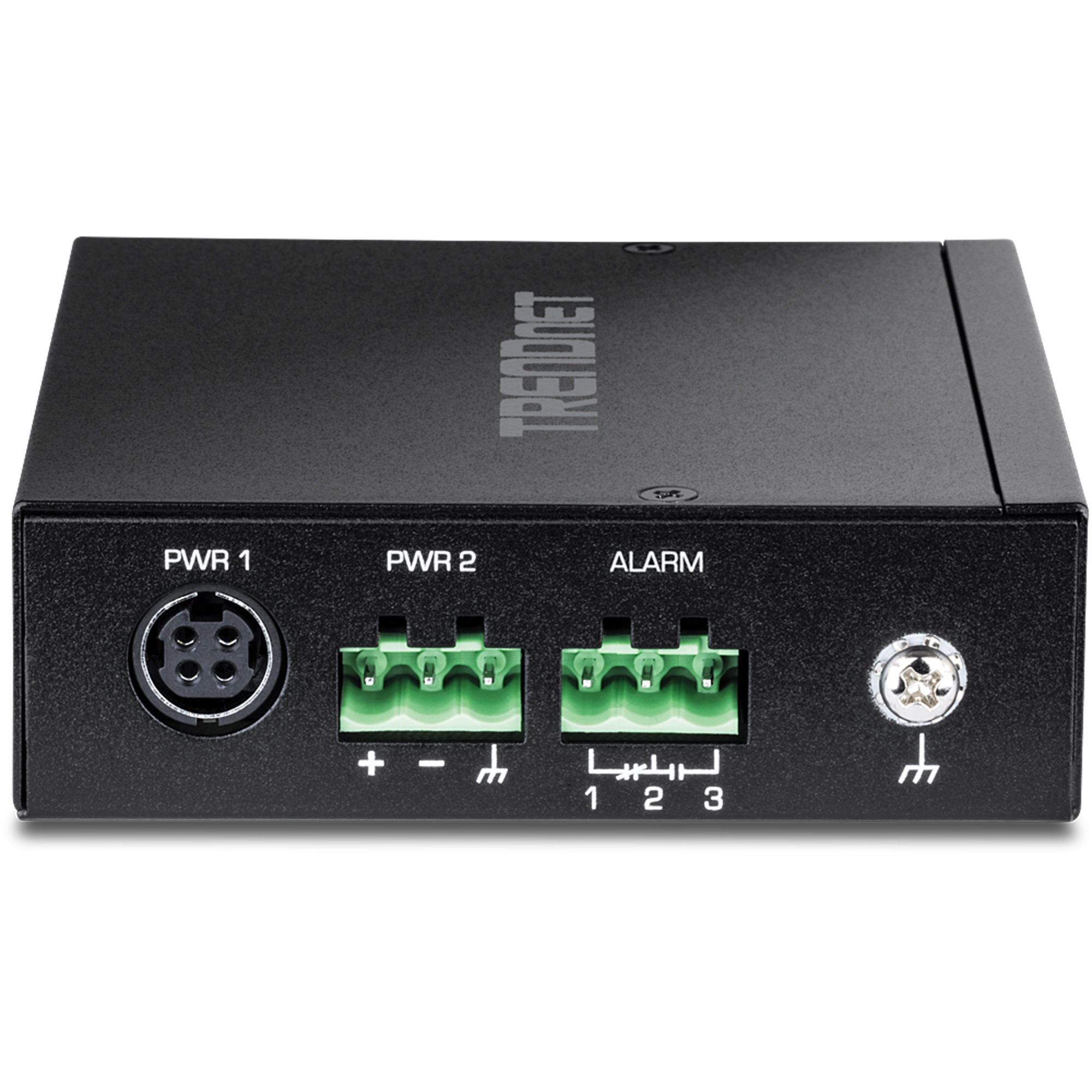 TRENDNET - TI-G51SC - 5-Port Hardened Industrial Gigabit DIN-Rail Switch with Multi-Mode SC Port