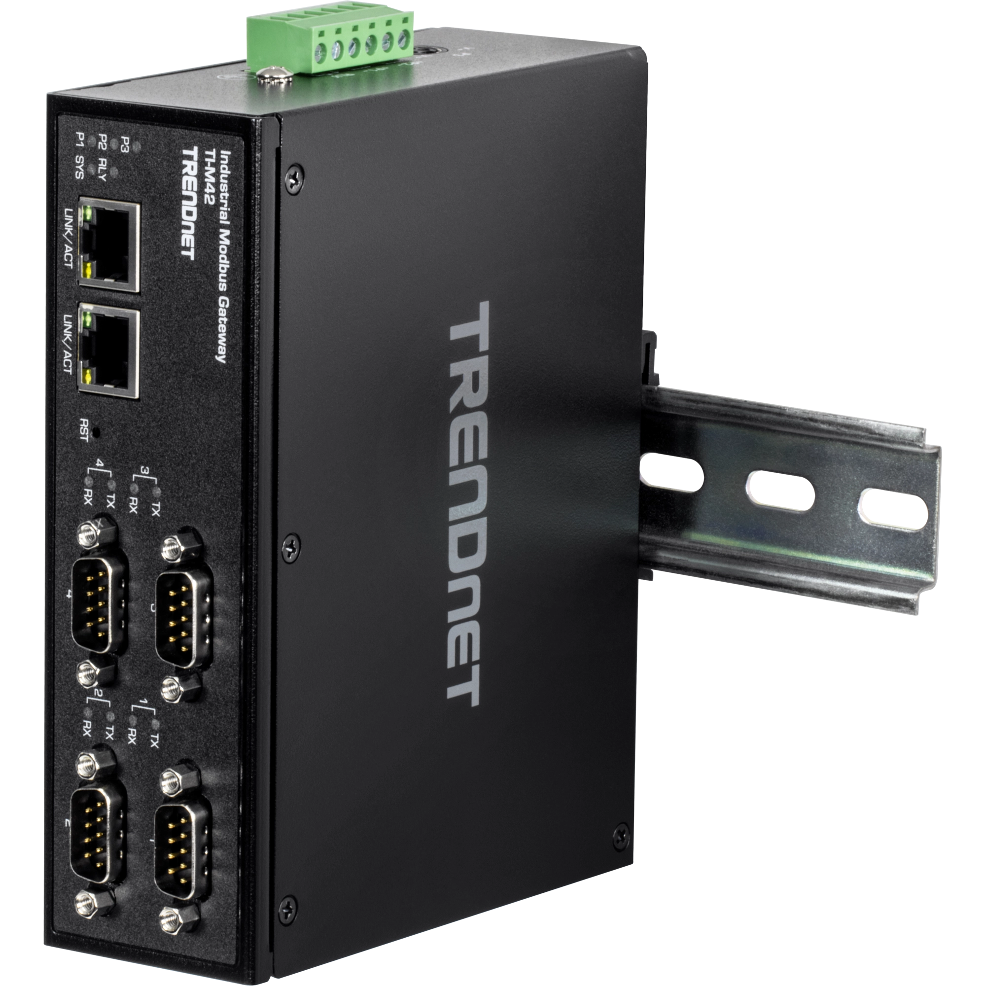TRENDNET - TI-M42 - 4-Port Industrial Modbus Gateway
