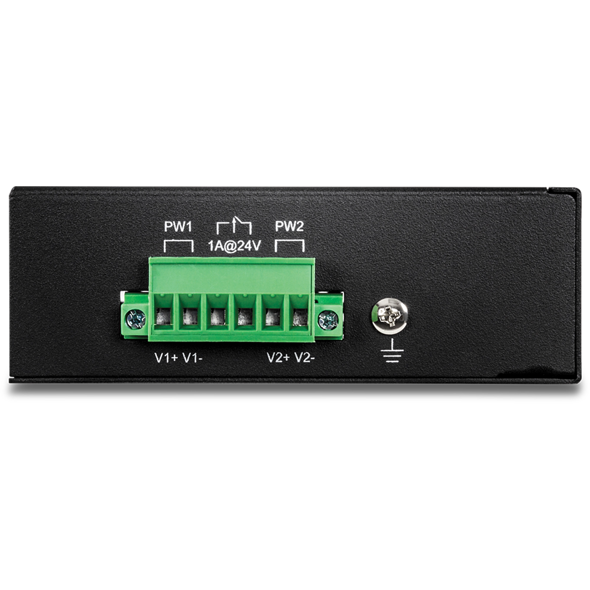 TRENDNET - TI-PE80 - 8-Port Industrial Fast Ethernet PoE+ DIN-Rail Switch