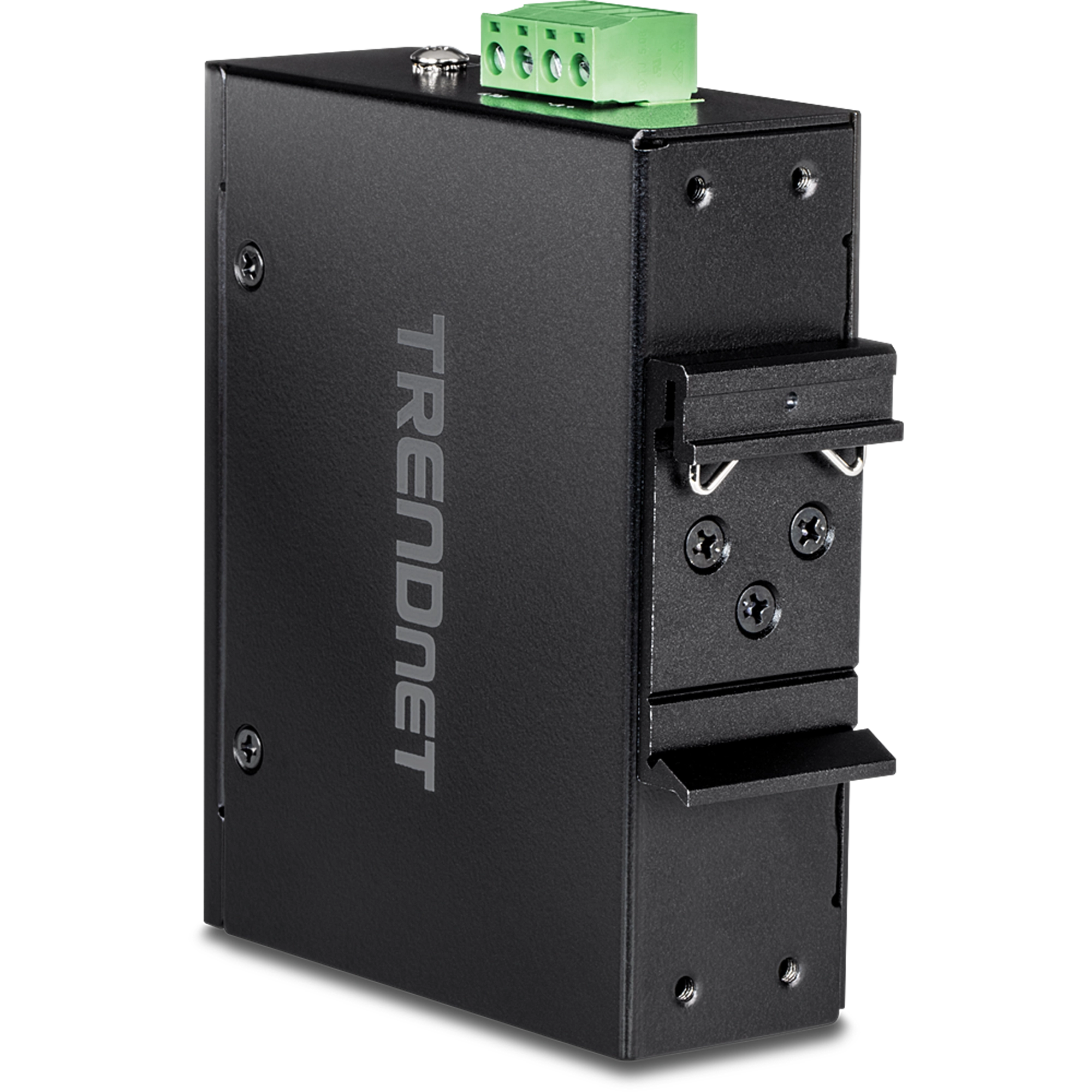 TRENDNET - TI-PF11SFP - Hardened Industrial SFP to Gigabit PoE+ Media Converter