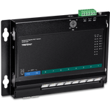 TRENDNET - TI-PG102F - 10-Port Industrial Gigabit PoE+ Wall-Mount Front Access Switch