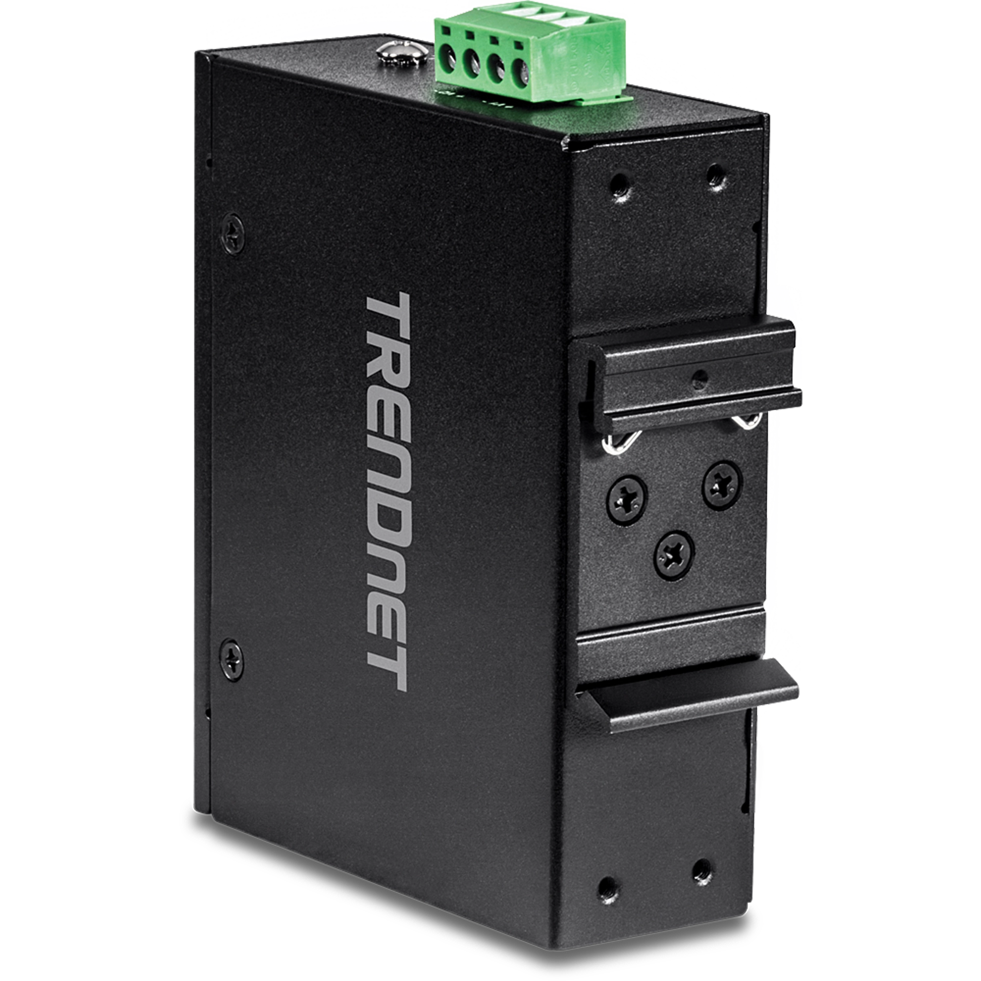 TRENDNET - TI-PG50 - 5-Port Industrial Gigabit PoE + DIN-Rail Switch