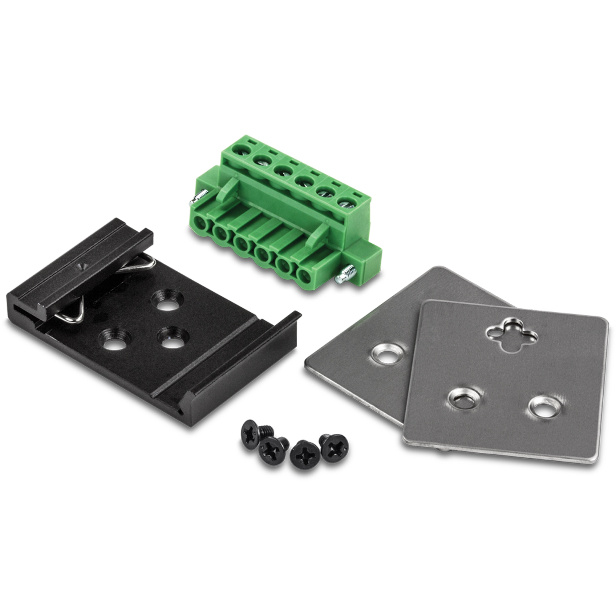 TRENDNET - TI-PG62B - 6-port hardened Industrial Gigabit PoE+ Switch /w 2 SFP (Boost Voltage from 12/24/48/VDC to 55VDC)