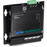 TRENDNET - TI-PG62F - 6-Port Industrial Gigabit PoE+ Wall-Mounted Front Access Switch