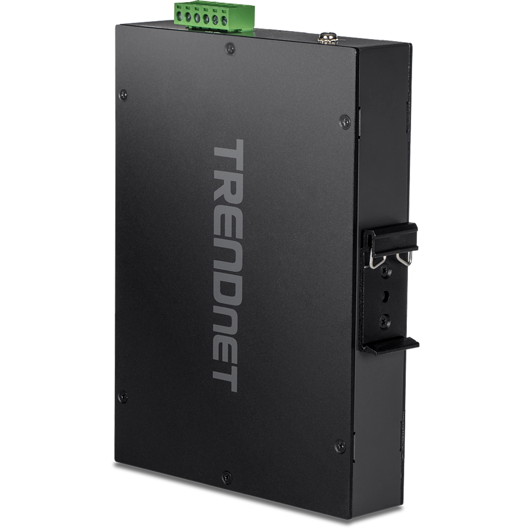 TRENDNET - TI-PGM541 - 5-port Industrial Gigabit PoE+ DIN-Rail Switch -20° – 65°C (-4° – 149°F)