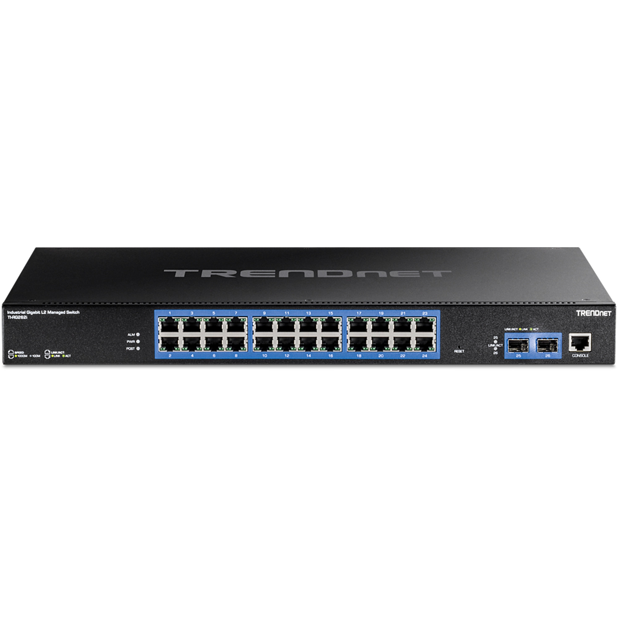 TRENDNET - TI-RG262i - 26-Port Industrial Gigabit L2 Managed Rackmount Switch