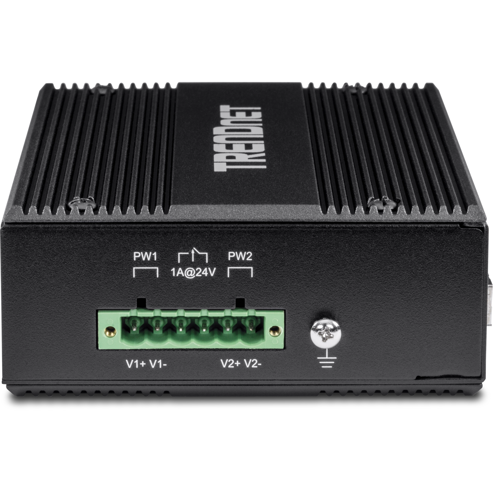TRENDNET - TI-UPG62 - 6-Port Hardened Industrial Gigabit Ultra PoE DIN-Rail Switch