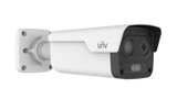 UNV - TIC2A32SA-F7-4F6AC-I1 - UNV Dual Dual-spectrum Thermal Network Bullet Camera Thermal:256*192(7mm)  Optical: 4MP(6mm)