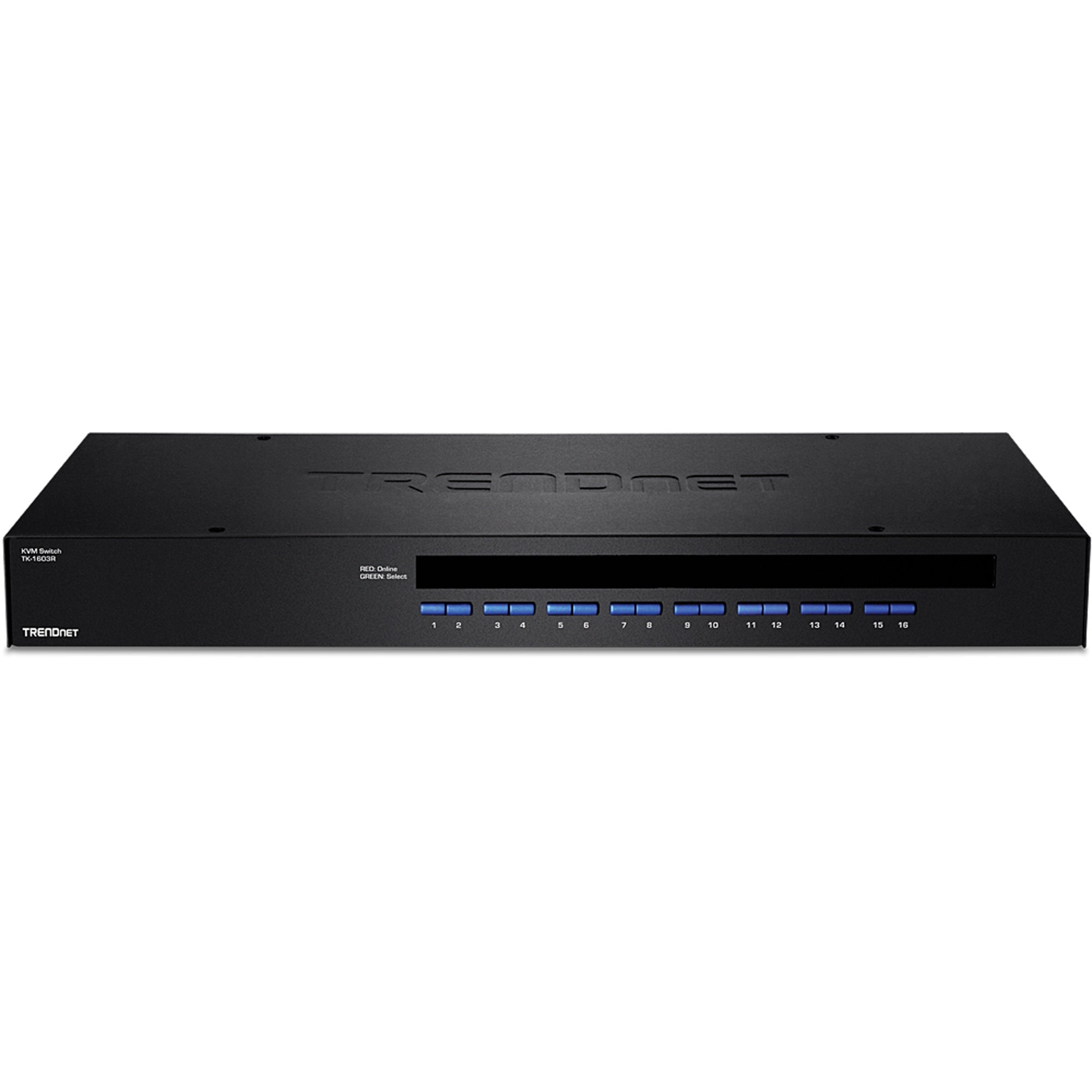 TRENDNET - TK-1603R - 16-port KVM USB/PS2 Rack Mount Switch