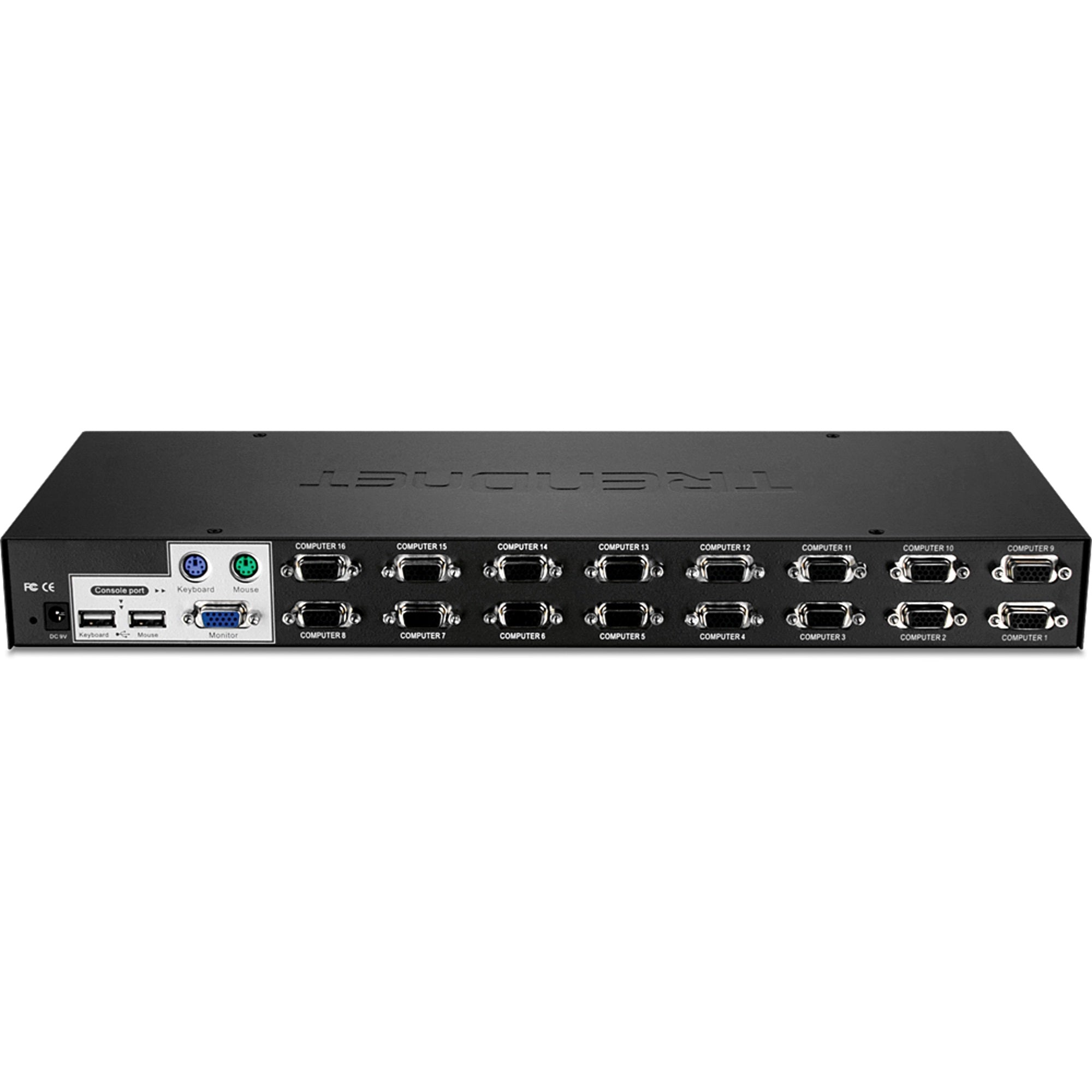 TRENDNET - TK-1603R - 16-port KVM USB/PS2 Rack Mount Switch