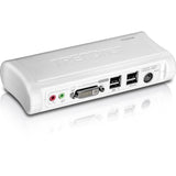 TRENDNET - TK-204UK - 2-Port DVI/USB KVM Switch Kit w/ Audio (Includes 2x KVM cables)