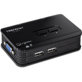 TRENDNET - TK-207K - 2-port USB KVM Switch Kit (include 2 x KVM Cables)