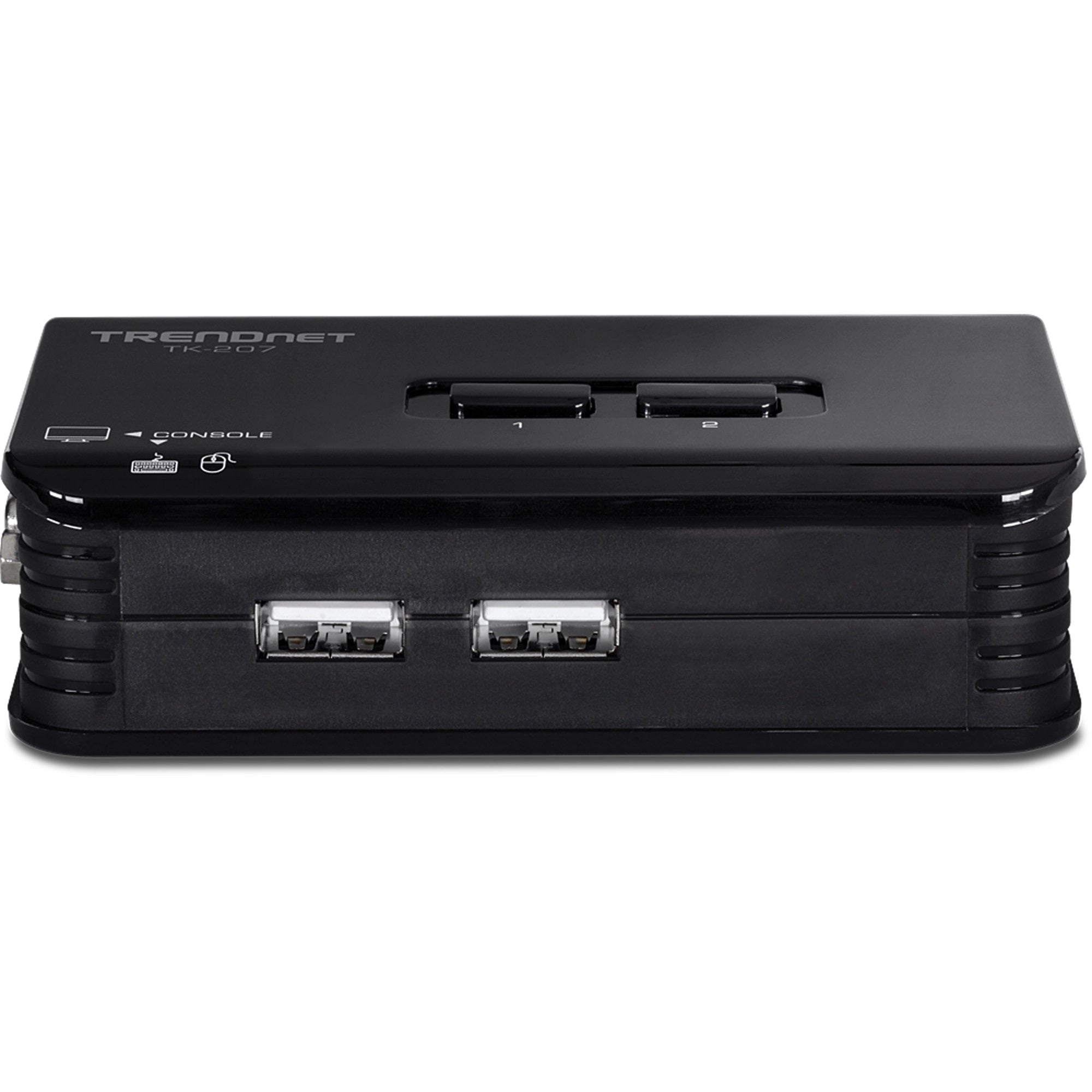 TRENDNET - TK-207K - 2-port USB KVM Switch Kit (include 2 x KVM Cables)