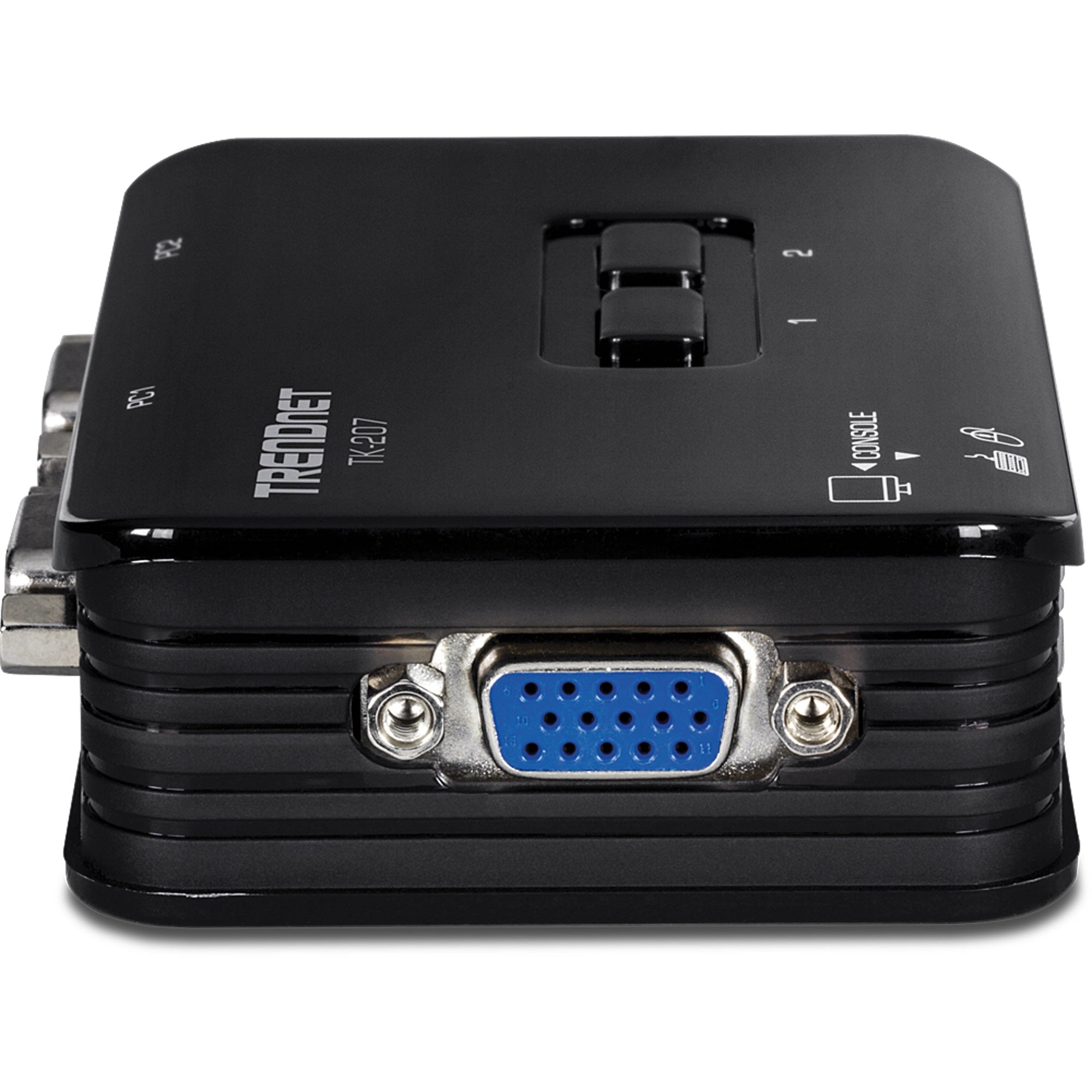 TRENDNET - TK-207K - 2-port USB KVM Switch Kit (include 2 x KVM Cables)