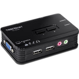 TRENDNET - TK-209K - 2-port USB KVM Switch Kit w/Audio (include 2 x KVM Cables)