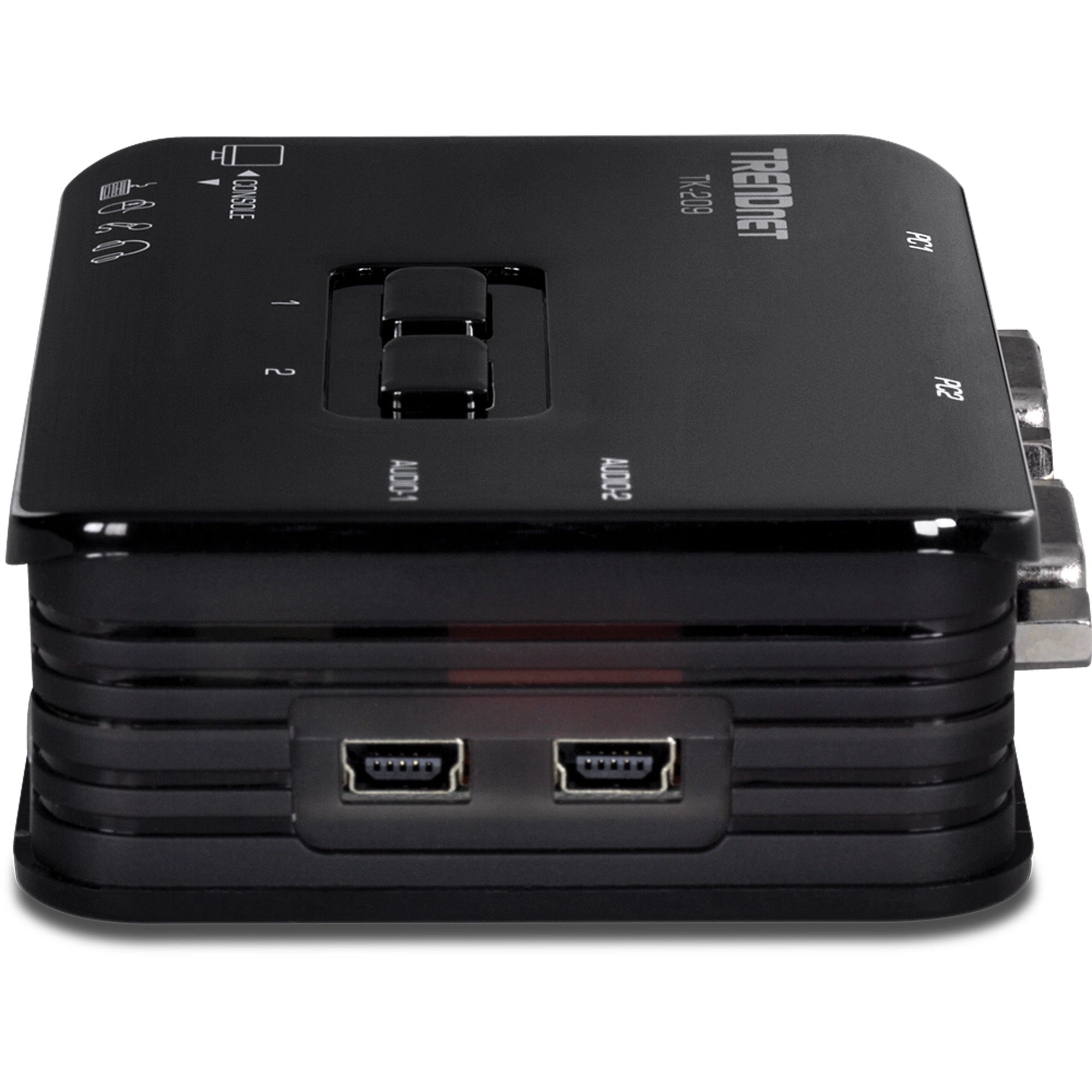 TRENDNET - TK-209K - 2-port USB KVM Switch Kit w/Audio (include 2 x KVM Cables)