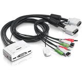 TRENDNET - TK-214i - 2-port DVI Audio KVM Switch