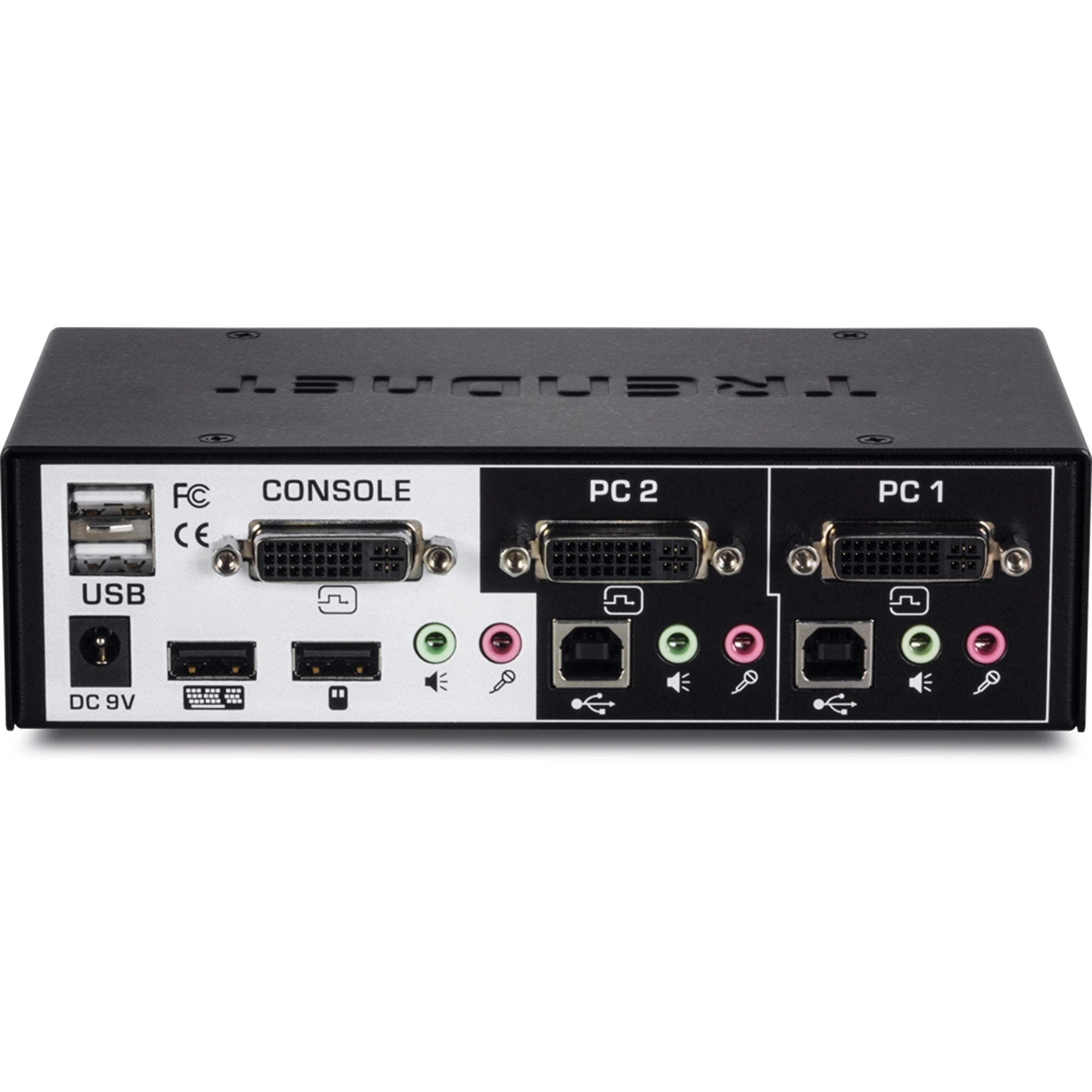 Trendnet - TK-222DVK - 2-port DVI KVM Switch Kit