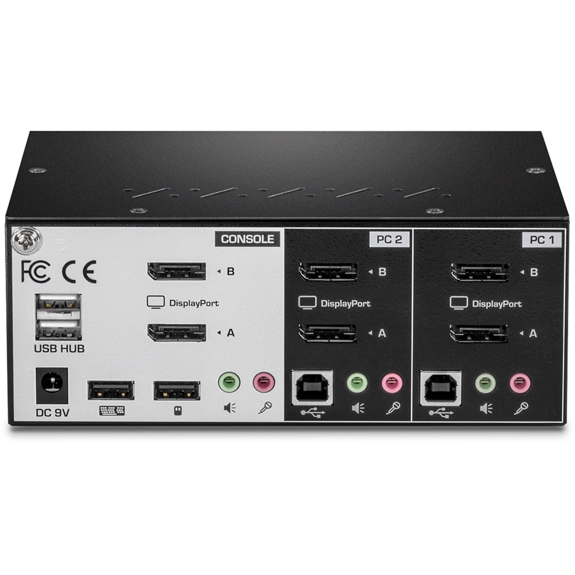 TRENDNET - TK-240DP - 2-Port Dual Monitor Display Port KVM Switch