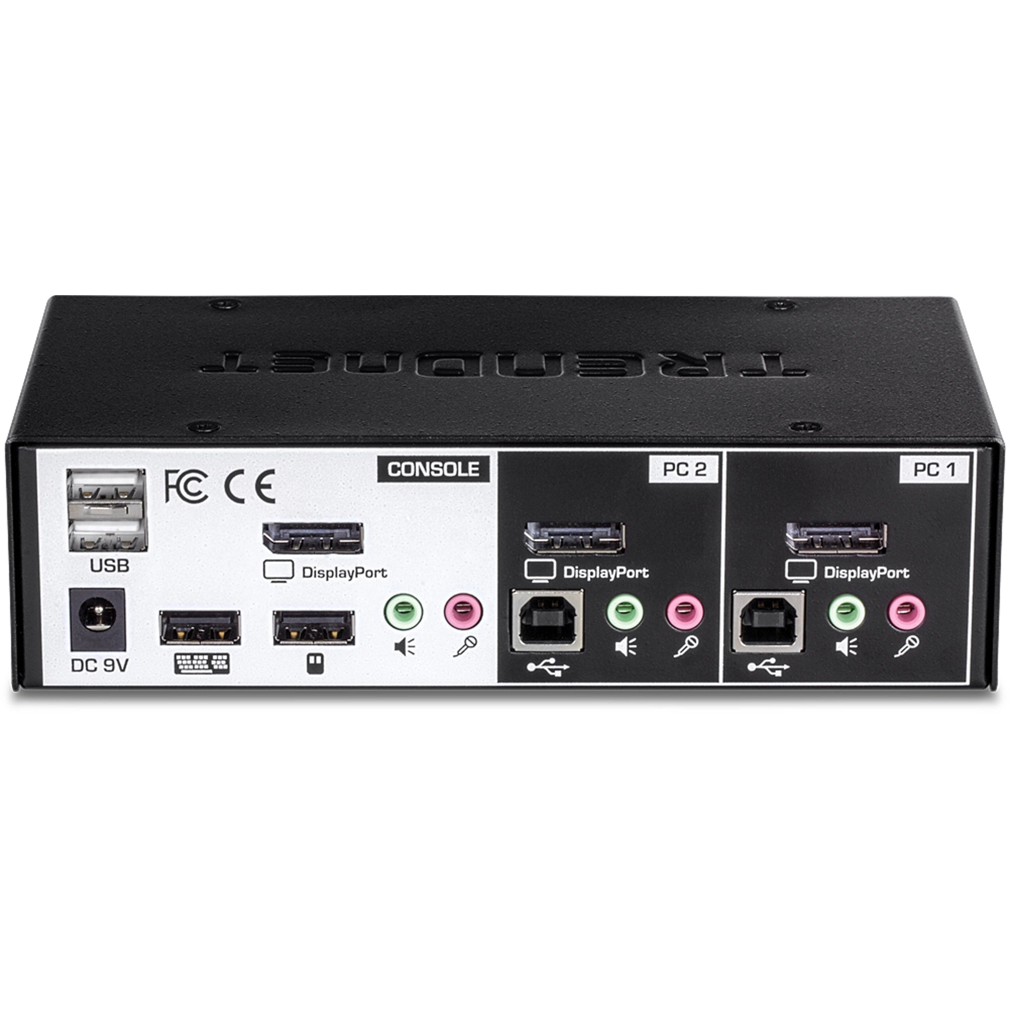 TRENDNET - TK-241DP - 2-Port DisplayPort KVM Switch