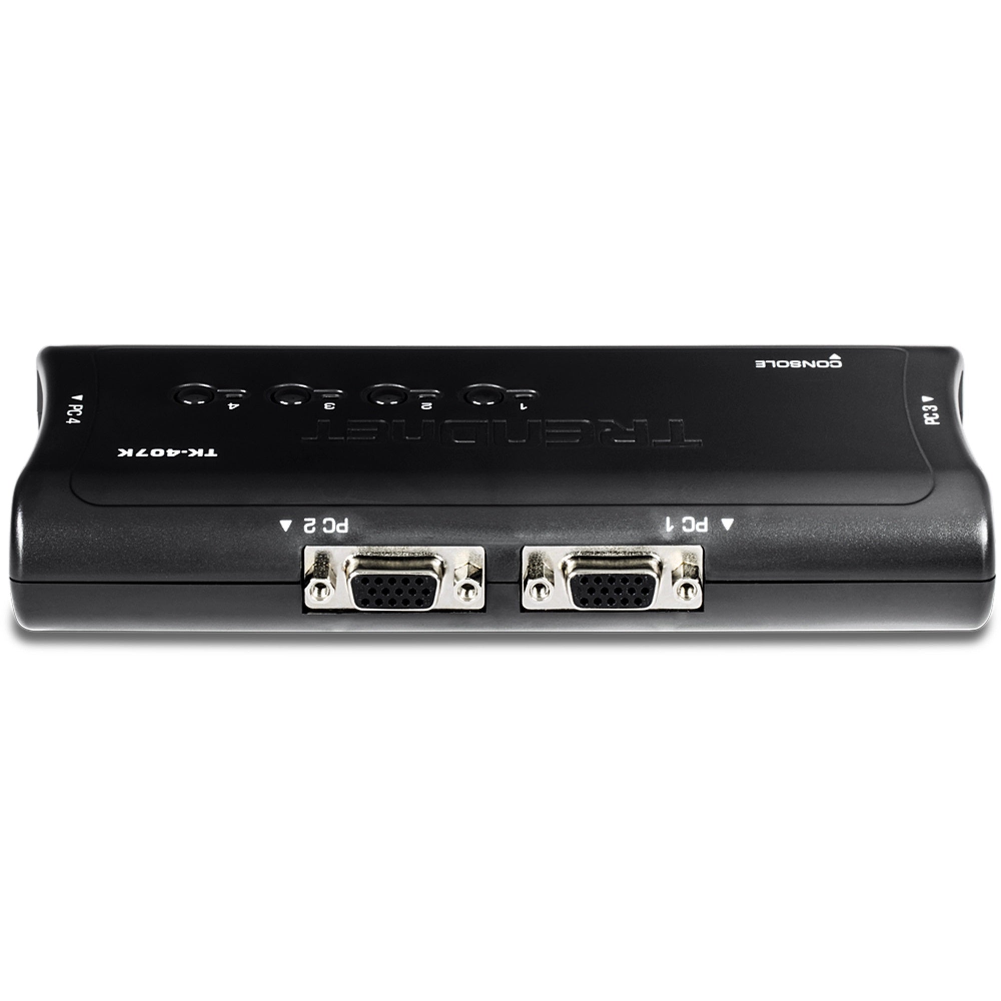 TRENDNET - TK-407K - 4-port USB KVM Switch Kit (Include 4 x KVM Cables)