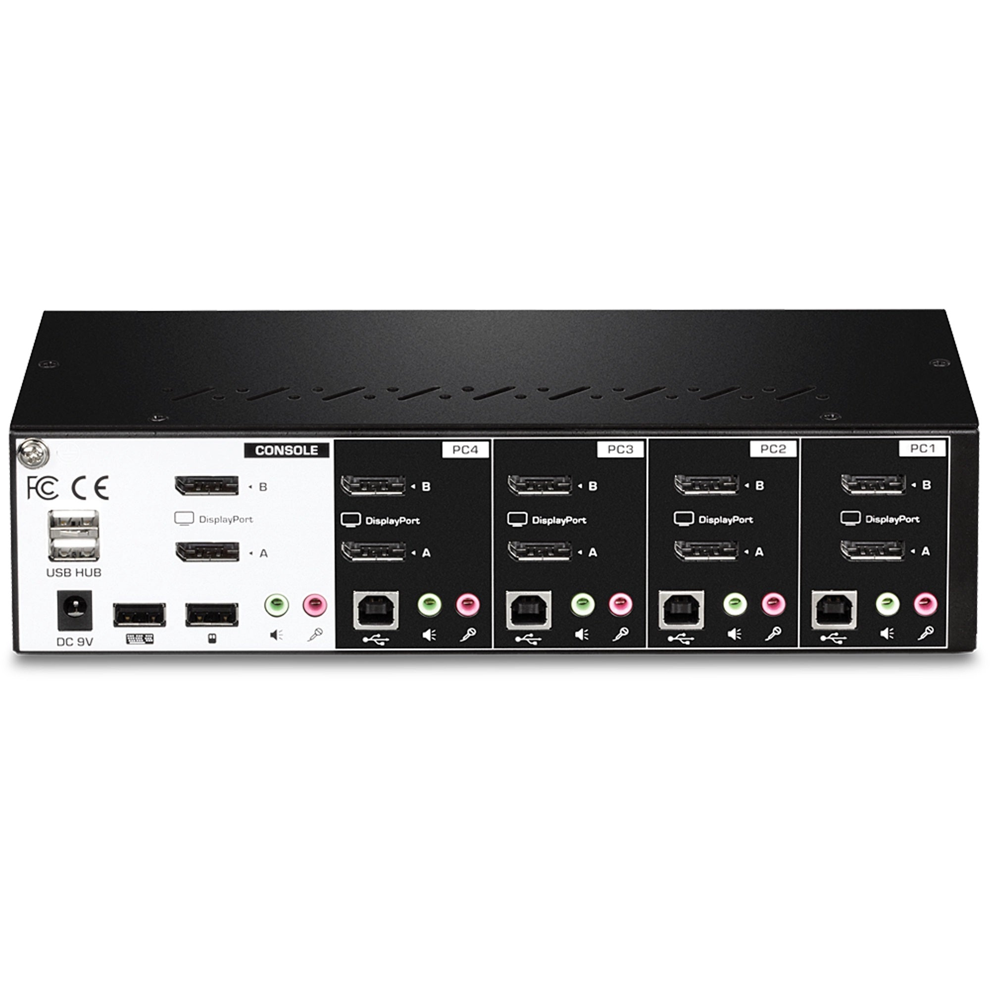TRENDNET - TK-440DP - 4-Port Dual Monitor Display Port KVM Switch