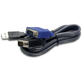 TRENDNET - TK-CU06 - 6-feet USB KVM cable for TK-803R/1603R