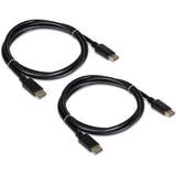 TRENDNET - TK-DP06/2 - 6 ft. DisplayPort 1.2 Cable - 2 pack