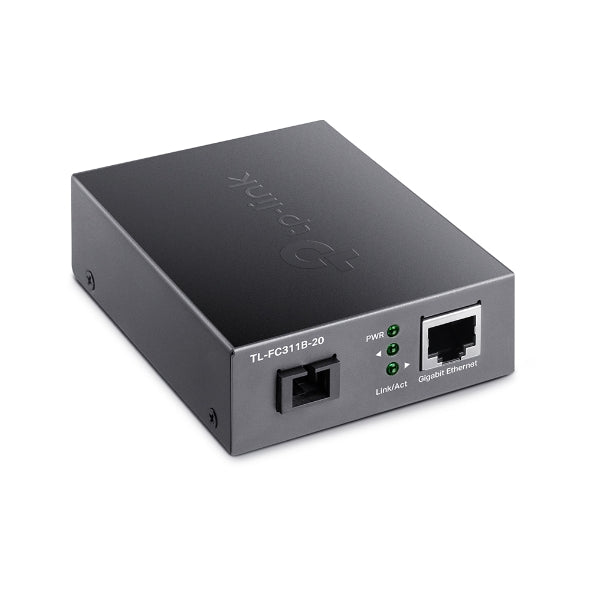 TP-Link - TL-FC311B-20 - Gigabit WDM Media Converter