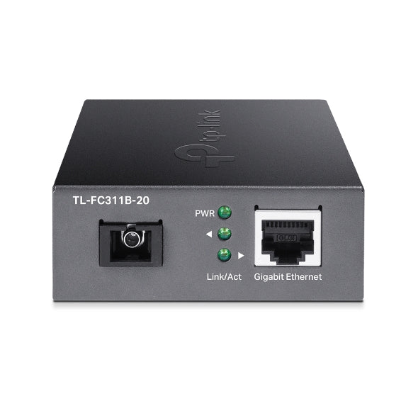 TP-Link - TL-FC311B-20 - Gigabit WDM Media Converter