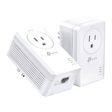 TP-Link - TL-PA7017P KIT - AV1000 Gigabit Passthrough Powerline Starter Kit