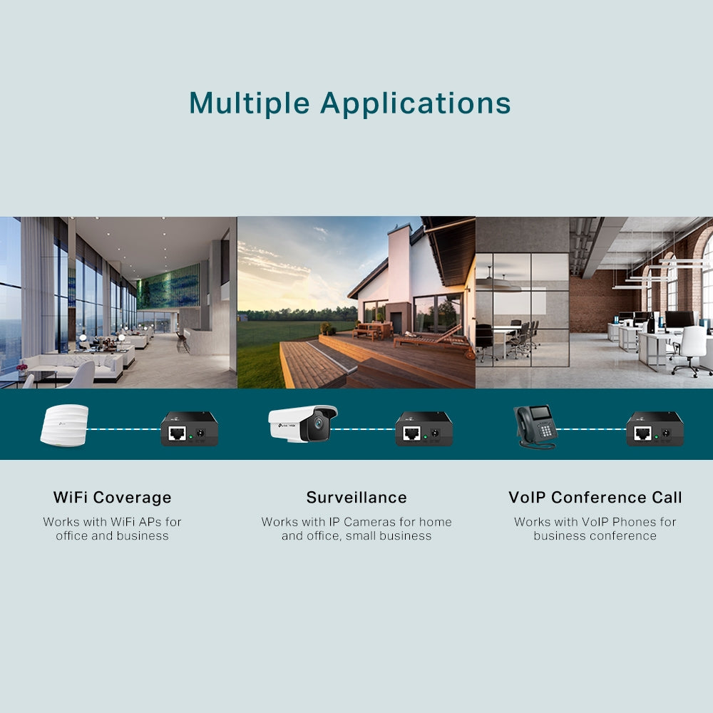 TP-Link - TL-POE150S - PoE Injector