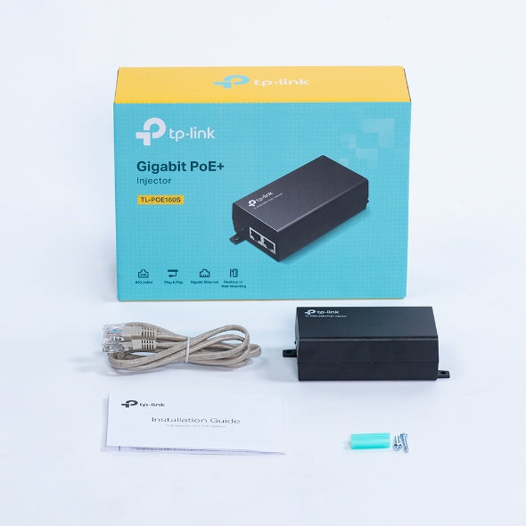 TP-Link - TL-POE160S - PoE+ Injector