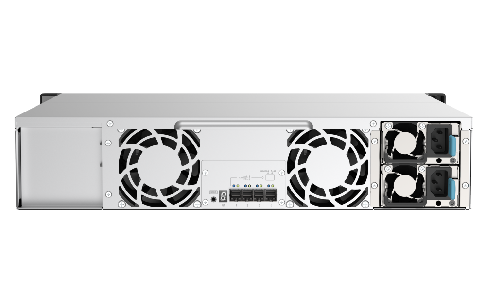 QNAP - TL-R1220Sep-RP-US - 12-bay 2U rackmount SAS 12Gbps JBOD expansion enclosure with SAS expander, 2.5:/3.5