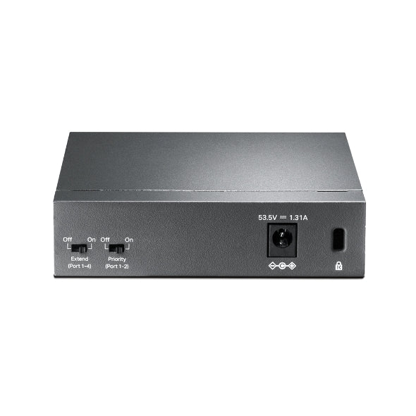 TP-Link - TL-SF1005P - 5-Port 10/100Mbps Desktop Switch with 4-Port PoE+