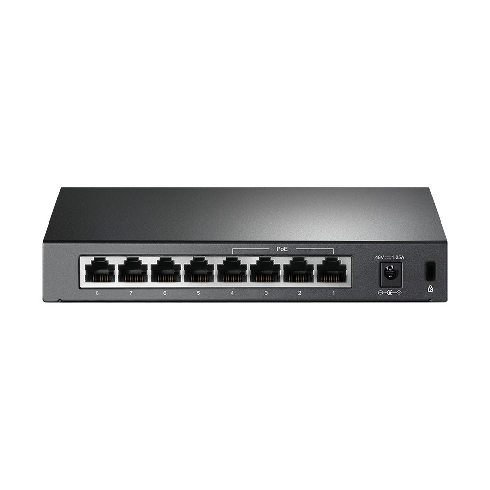 TP-Link - TL-SF1008P - 8-Port 10/100Mbps Desktop Switch with 4-Port PoE