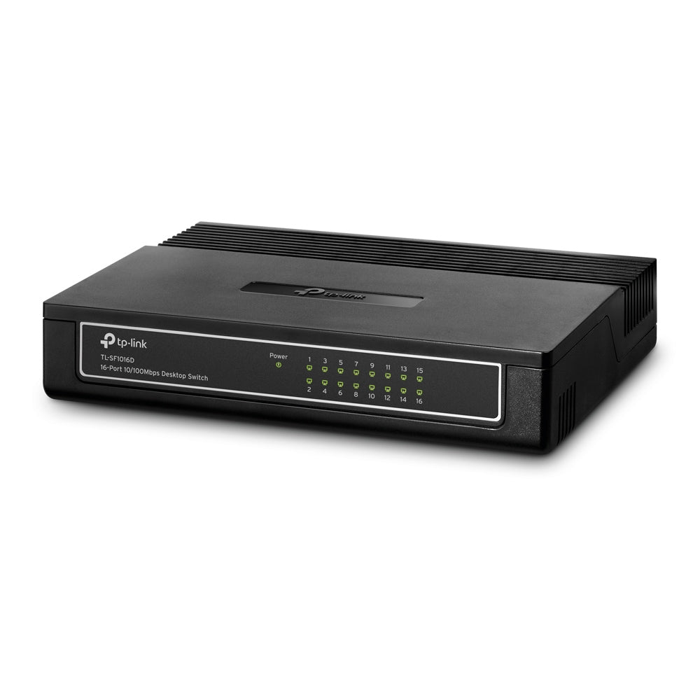 TP-Link - TL-SF1016D - 16-Port 10/100Mbps Desktop Switch