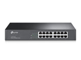 TP-Link - TL-SF1016DS - 16-Port 10/100Mbps Desktop/Rackmount Switch
